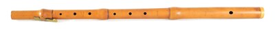 Lot 42 - A LATE 18TH CENTURY FLUTE MADE BY PROSER