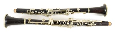 Lot 54 - TWO EARLY 20TH CENTURY BUFFET CLARINETS