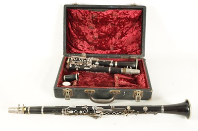 Lot 89 - A CASED PAIR OF BUFFET CRAMPON CLARINETS