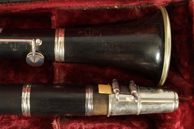 Lot 89 - A CASED PAIR OF BUFFET CRAMPON CLARINETS
