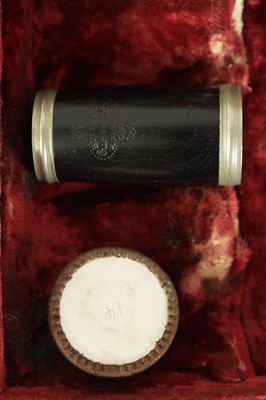 Lot 89 - A CASED PAIR OF BUFFET CRAMPON CLARINETS