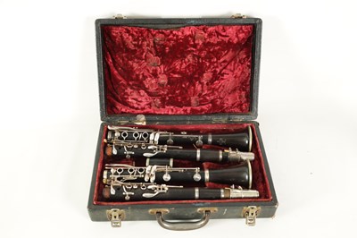 Lot 89 - A CASED PAIR OF BUFFET CRAMPON CLARINETS