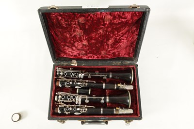 Lot 89 - A CASED PAIR OF BUFFET CRAMPON CLARINETS