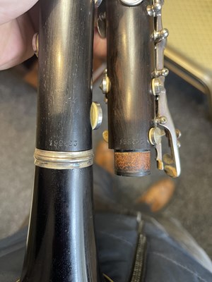 Lot 89 - A CASED PAIR OF BUFFET CRAMPON CLARINETS