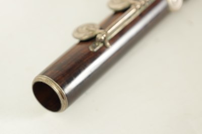 Lot 86 - A FINE CASED FRENCH FLUTE BY CLAIR GODFROY, A PARIS