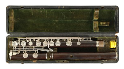 Lot 95 - A FINE CASED FLUTE BY RUDALL, CARTE & CO. LONDON