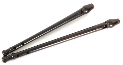 Lot 17 - TWO ROSEWOOD GALOUBETS