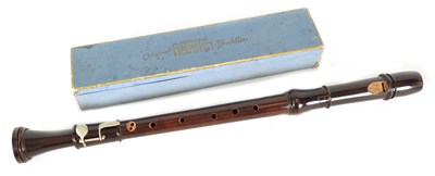 Lot 35 - AN ALEXANDER HEINRICH BLOCKFLUTE RECORDER