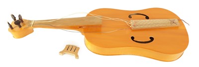 Lot 115 - A MEDIEVAL STYLE FIDDLE BY BERNARD ELLIS