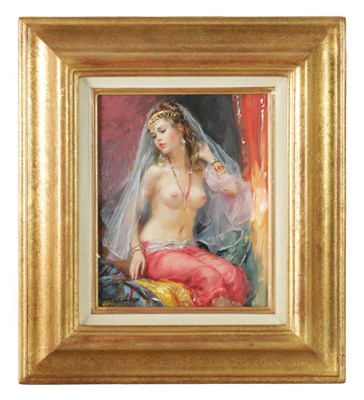 Lot 1004 - KONSTANTIN RAZUMOV (B1974) RUSSIAN SCHOOL OIL ON CANVAS