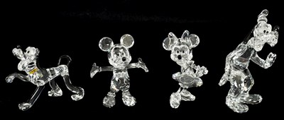 Lot 11 - A 20TH CENTURY MICKEY MOUSE COLLECTION OF SWAROVSKI CRYSTAL