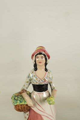Lot 22 - A COLLECTION OF EIGHT 20TH CENTURY STAFFORDSHIRE GOLDSCHEIDER FIGURES