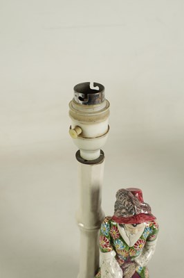 Lot 22 - A COLLECTION OF EIGHT 20TH CENTURY STAFFORDSHIRE GOLDSCHEIDER FIGURES