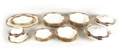 Lot 82 - AN EARLY 20TH CENTURY CAULDON LTD. SIX PIECE DINNER SERVICE