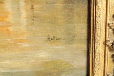 Lot 784 - JAMES HOLLAND (BRITISH 1799-1870) A LARGE 19TH CENTURY VENETIAN OIL ON CANVAS