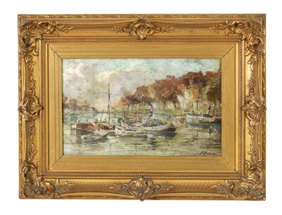 Lot 969 - HENRI ARDEN (BELGIAN, 1859-1917) A LATE 19TH CENTURY OIL ON CANVAS