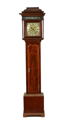 Lot 1232 - WEBSTER, SALOP. A SMALL 18TH CENTURY WALNUT LONGCASE CLOCK