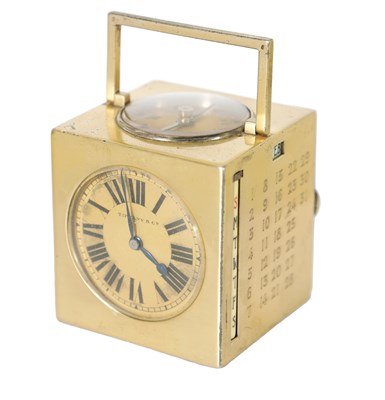 Lot 1094 - TIFFANY & CO. A 1930’S FRENCH SILVER DESK COMPENDIUM