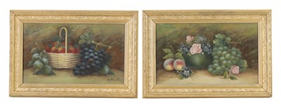 Lot 1073 - EVELYN CHESTER (1875-1929) PAIR OF OILS ON BOARD.