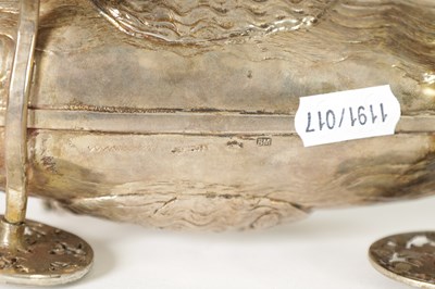Lot 577 - A LATE 19TH/EARLY 20TH CENTURY CONTINENTAL SILVER NEFF