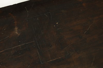 Lot 1432 - A GOOD 18TH CENTURY ITALIAN PIETRA DURA INLAID EBONISED TABLE CABINET