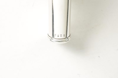 Lot 648 - A SWISS SILVER-PLATED FLUTE BY HUG & CO. ZURICH