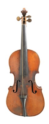 Lot 639 - AN ANTIQUE VIOLIN LABELLED STRADIVARIUS