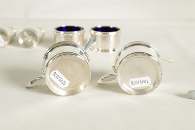 Lot 272 - GEORGE V SILVER CONDIMENT SET