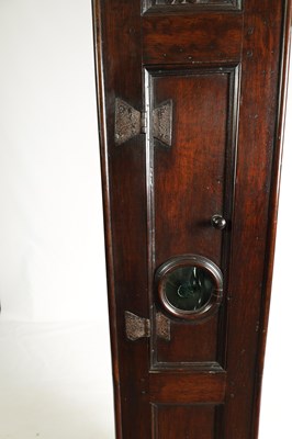 Lot 785 - A LATE 17TH CENTURY OAK “COFFIN' CASE 30-HOUR LONGCASE CLOCK SIGNED JOHN OGDEN