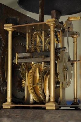 Lot 785 - A LATE 17TH CENTURY OAK “COFFIN' CASE 30-HOUR LONGCASE CLOCK SIGNED JOHN OGDEN