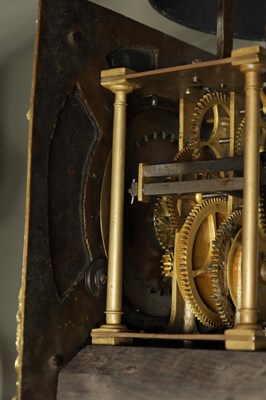 Lot 785 - A LATE 17TH CENTURY OAK “COFFIN' CASE 30-HOUR LONGCASE CLOCK SIGNED JOHN OGDEN