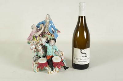 Lot 88 - A MID/LATE 19TH CENTURY MEISSEN MUSICIAN FIGURE GROUP