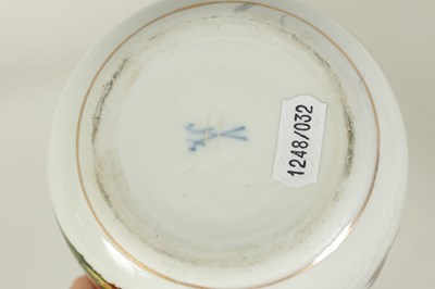 Lot 66 - AN 18TH CENTURY MEISSEN SEVEN-PIECE TETE-A-TETE SET