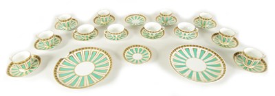 Lot 118 - AN EXTENSIVE EARLY 19TH CENTURY TWENTY-EIGHT-PIECE PART TEA SERVICE