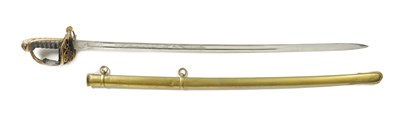 Lot 483 - A VICTORIAN 1822 PATTERN INFANTRY OFFICER'S SWORD