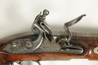 Lot 504 - A GOOD PAIR OF EARLY 19TH CENTURY FLINTLOCK DUELLING PISTOLS BY THEOPHILUS RICHARDS