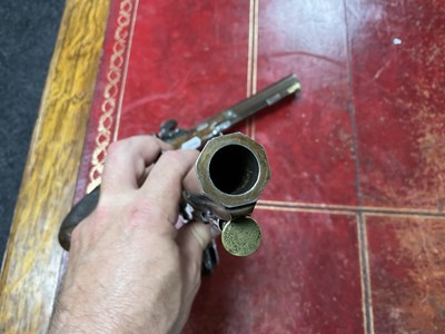 Lot 504 - A GOOD PAIR OF EARLY 19TH CENTURY FLINTLOCK DUELLING PISTOLS BY THEOPHILUS RICHARDS