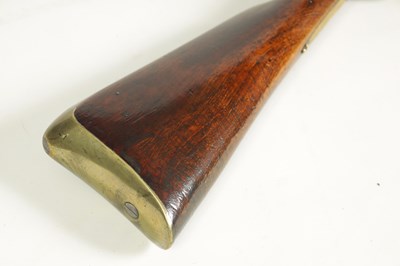Lot 505 - AN EARLY 19TH CENTURY BROWN BESS FLINTLOCK MUSKET