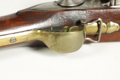 Lot 505 - AN EARLY 19TH CENTURY BROWN BESS FLINTLOCK MUSKET