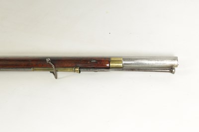 Lot 505 - AN EARLY 19TH CENTURY BROWN BESS FLINTLOCK MUSKET