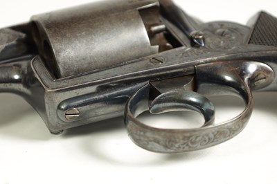 Lot 487 - A CASED 38-BORE DEANE, ADAMS & DEANE FIVE-SHOT SELF-COCKING REVOLVER