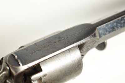 Lot 487 - A CASED 38-BORE DEANE, ADAMS & DEANE FIVE-SHOT SELF-COCKING REVOLVER