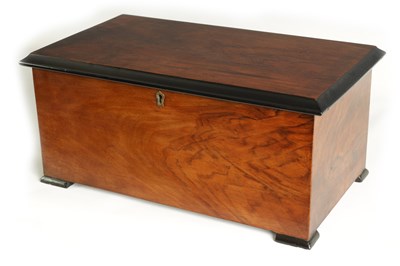 Lot 641 - A LATE 19TH CENTURY 10-AIR SWISS CYLINDER MUSIC BOX