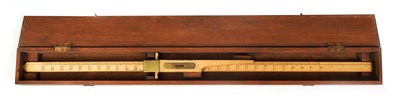 Lot 416 - A SWAINE & ADENEY CASED FOX HOUND MEASURING STICK