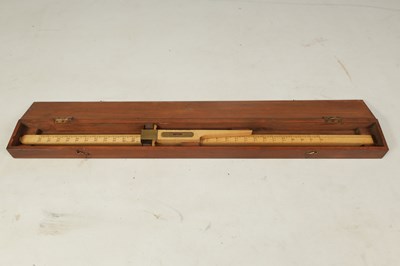 Lot 416 - A SWAINE & ADENEY CASED FOX HOUND MEASURING STICK