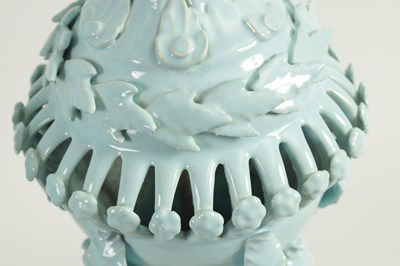 Lot 42 - A PAIR OF MID 20TH CENTURY CASA PUPO CERAMIC TABLE LAMPS