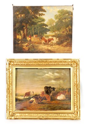 Lot 756 - A PAIR OF 19TH CENTURY OILS ON CANVAS