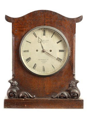 Lot 1025 - JOHN WALKER, LONDON. A MID 19TH CENTURY DOUBLE FUSEE BRACKET CLOCK