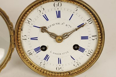 Lot 902 - AN 18TH CENTURY FRENCH ORMOLU ELEPHANT MANTEL CLOCK