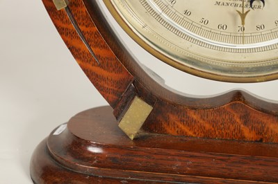 Lot 736 - AN UNUSUAL LATE 19TH CENTURY BAROMETER OF EQUESTRIAN INTEREST